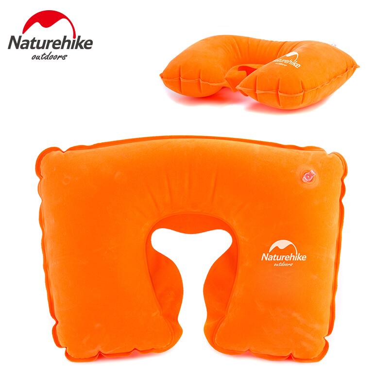 Naturehike Automatisch Opblaasbaar Kussen - Zelfopblazend Reiskussen - 260g - Zacht Schuim - Verstelbare Hoogte - Voor Kamperen, Strand & Kantoorpauze