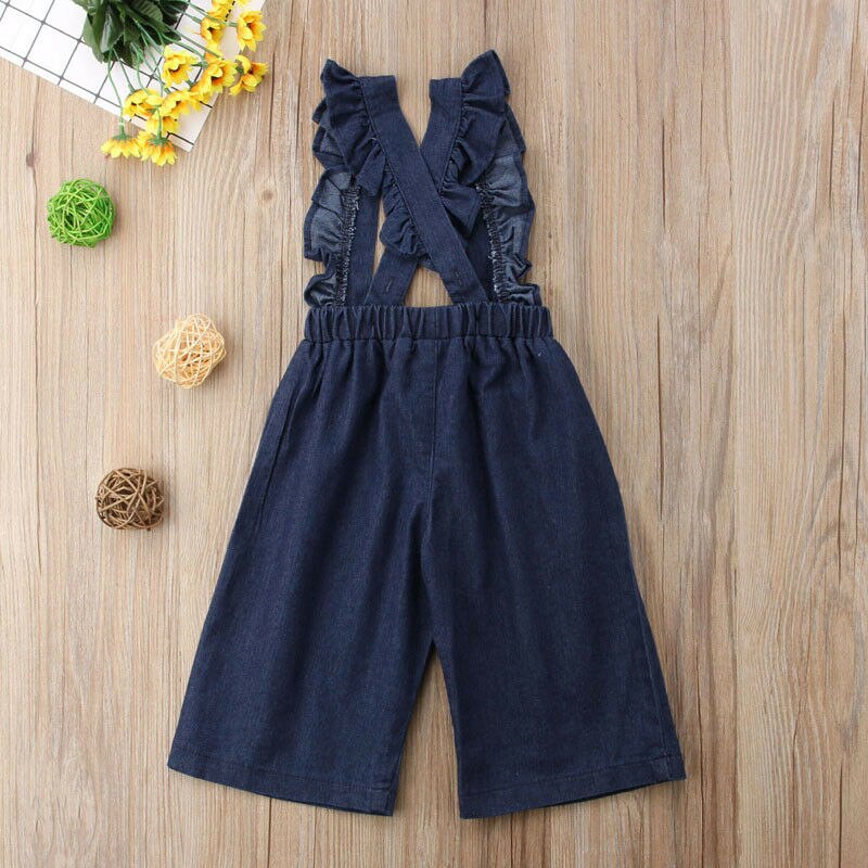 0-5T enfant en bas âge filles garçons enfants salopette jarretelle pantalon enfant décontracté coton bébé bavoir pantalon à pois combinaison