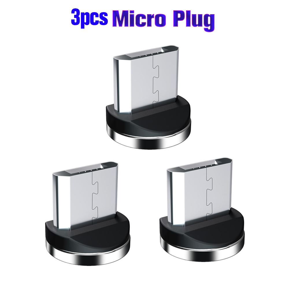Magnetyczny adapter kablowy Kabel do telefonu komórkowego Wtyczki przeciwpyłowe Micro USB typu C Magnetyczne końcówki do złącza ładowarki magnetycznej Iphone: orange