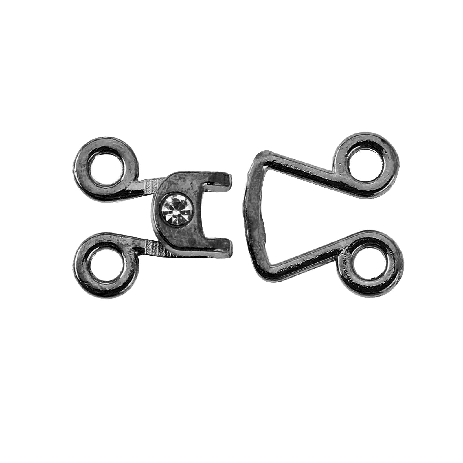 Øjne lukning metal spænder metalliske sy knapper diy fastgørelse kroge til strik nederdel kjole dekoration tøj håndværk