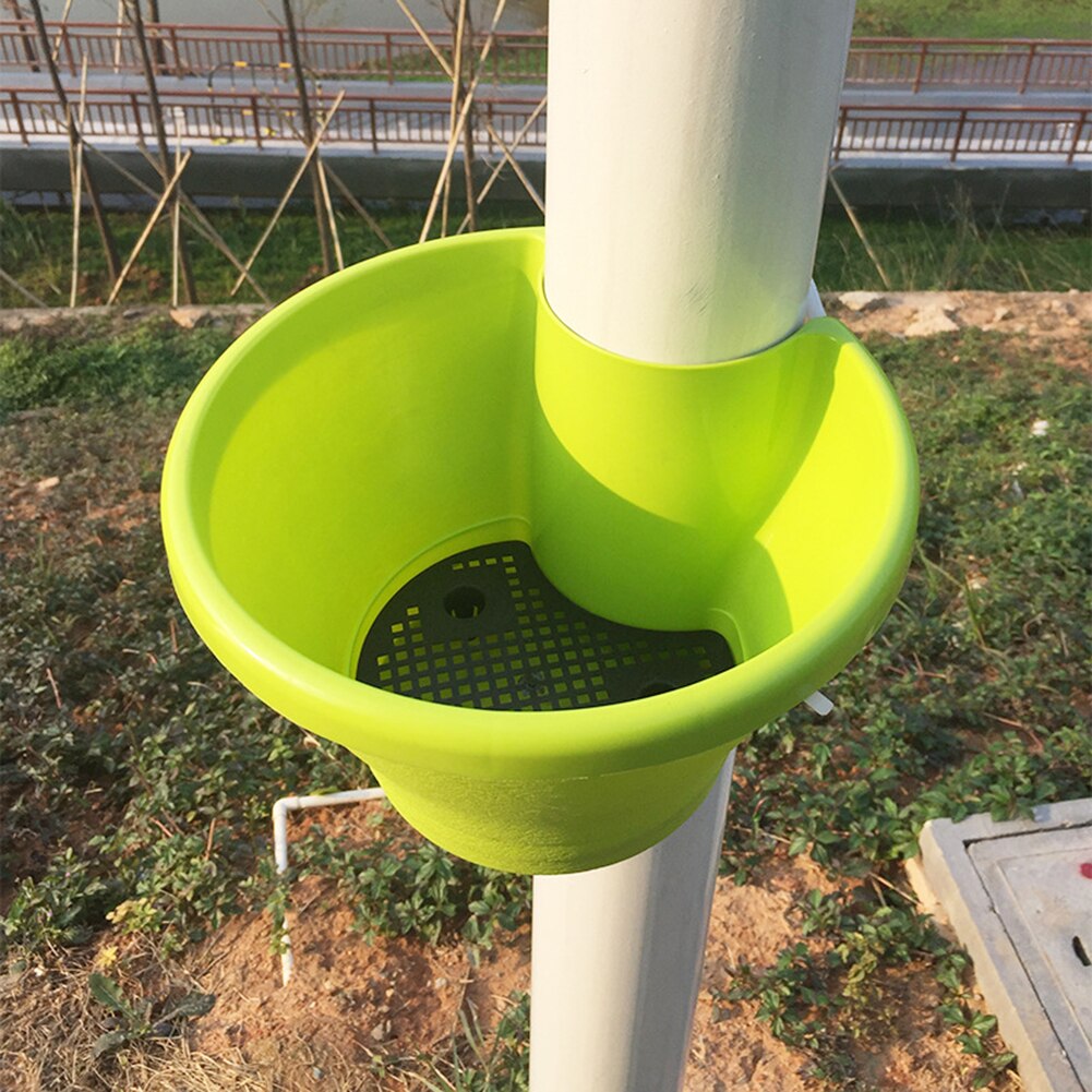sospeso fioriera Vaso di Fiori per Balcone pluviale di Scarico Tubo Pluviale Titolare Vaso di fiori Vivaio Vasi Da Giardino di Casa Forniture