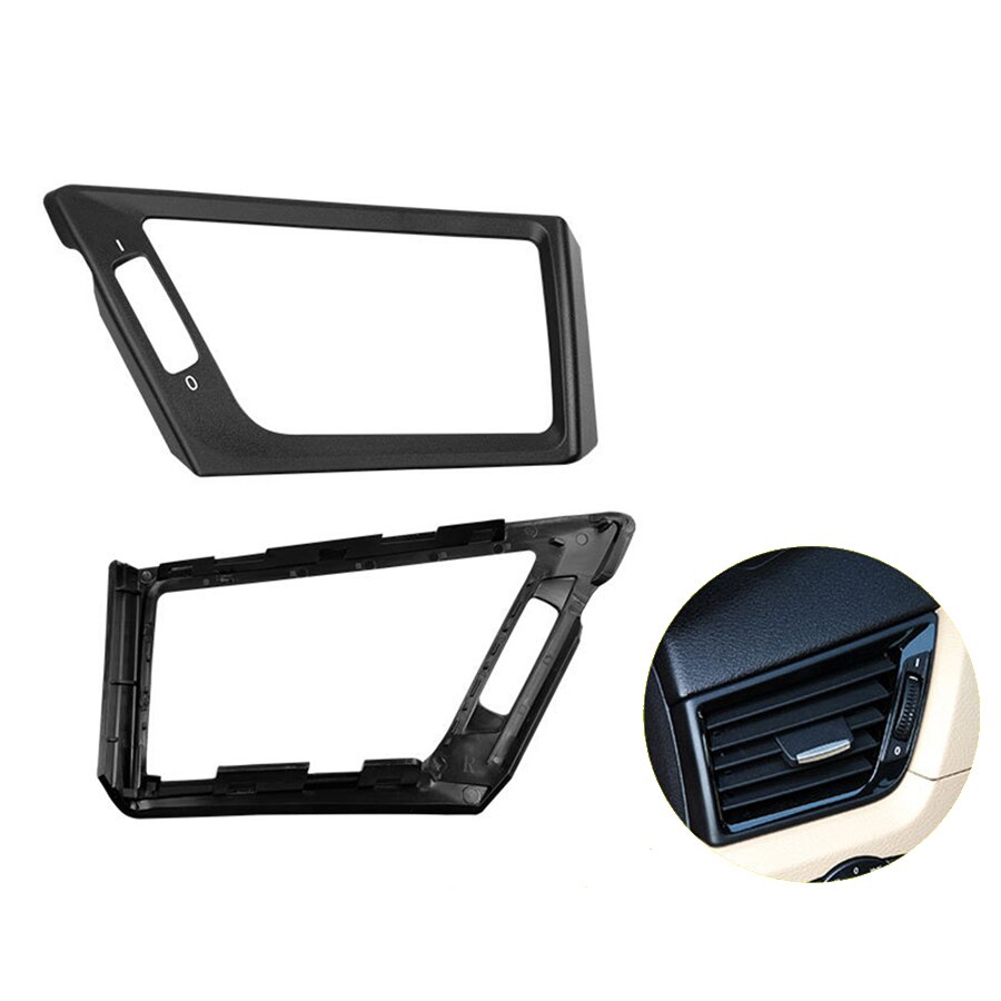 Panel de salida de aire acondicionado para coche, Marco facial, rejilla de aire frío, accesorios interiores para BMW X1 E84 64229258362