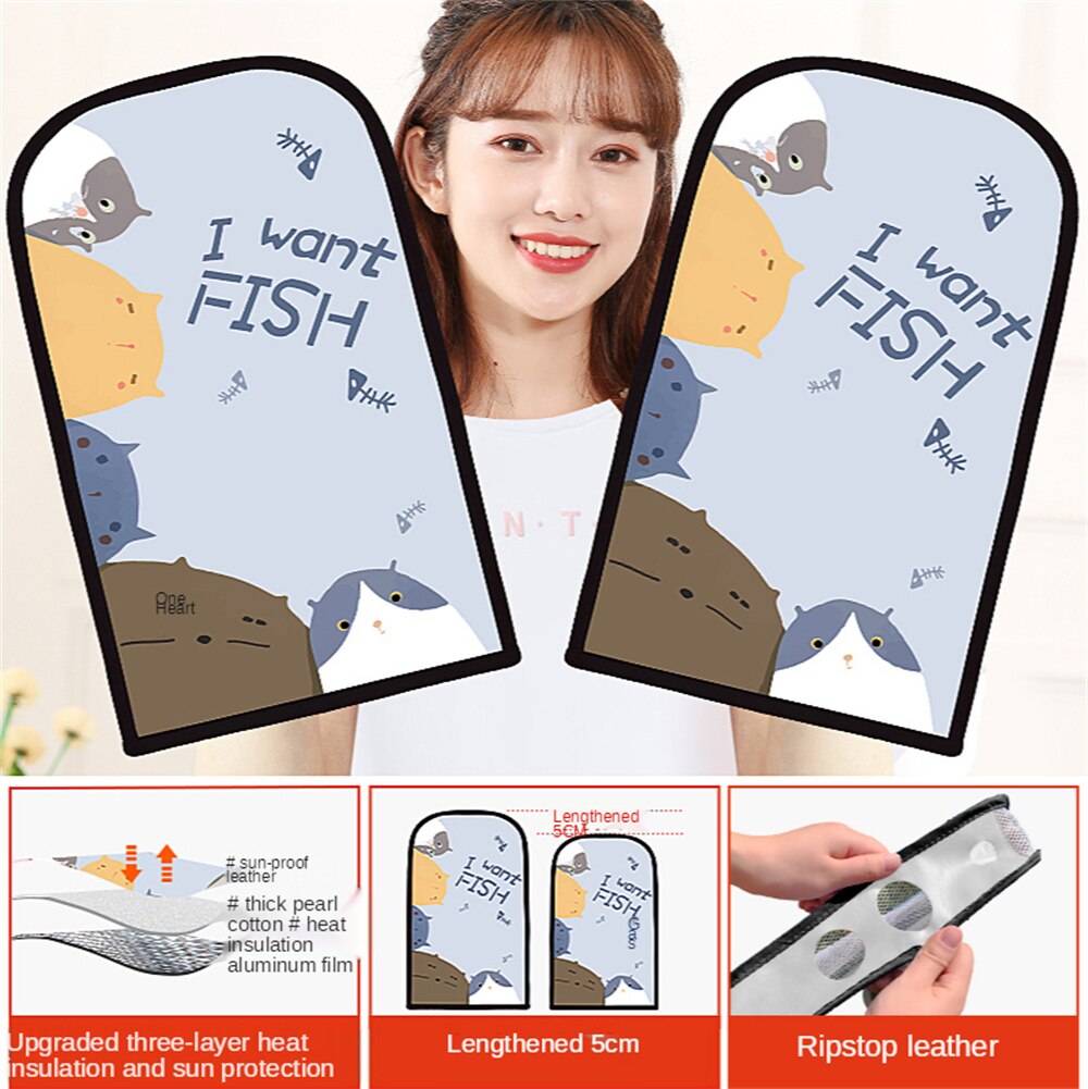 Couverture de guidon de moto, protection solaire, batterie étanche et résistante aux UV, gants de protection solaire pour véhicule électrique: style 19