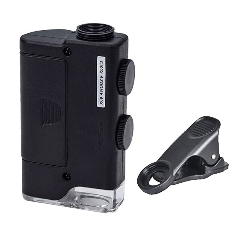 Bestel de Carson Zakmicroscoop MicroMini 20x met UV en LED, 15 stuks Display vandaag nog bij