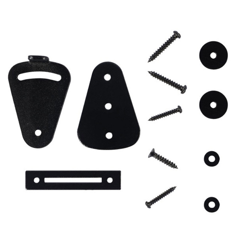 Barn Door Lock Replacement Wooden Sliding Door Lock Indoor Curved Door Buckle Hasp Door Accessories Easy to Use