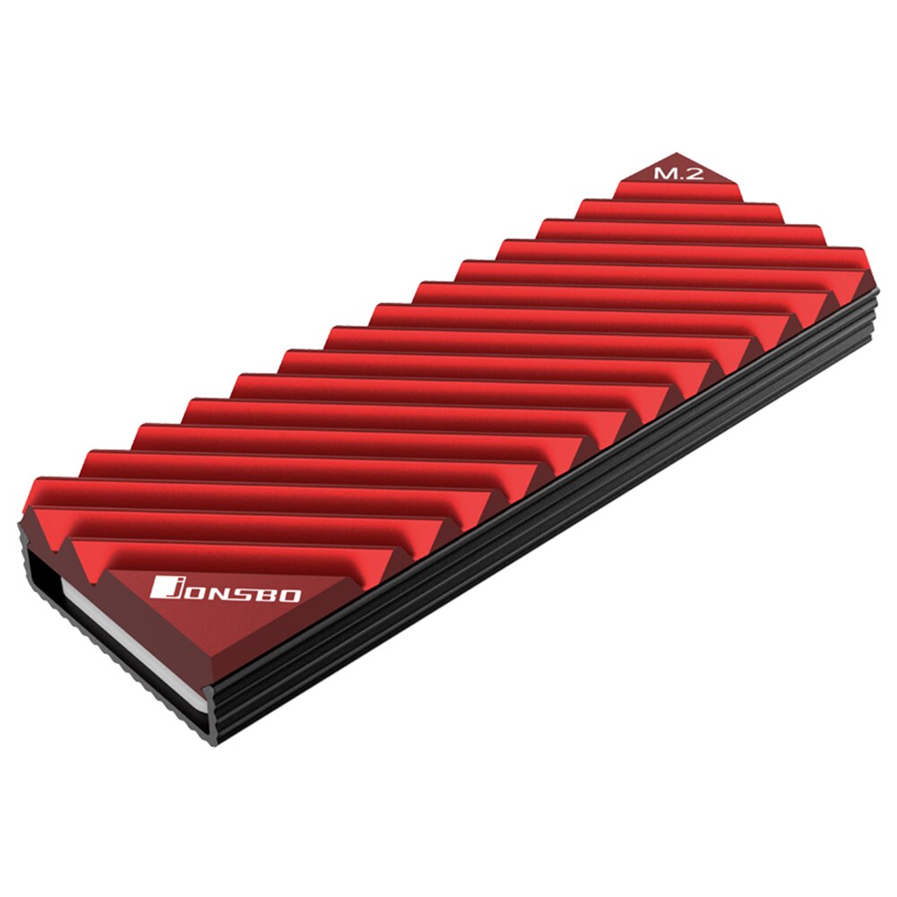Jonsbo-disipador de calor M.2 SSD NVMe, disco duro de aluminio M2 2280 SSD, disipador de calor con almohadilla térmica para ssd m2, Junta térmica para PC de escritorio: Red