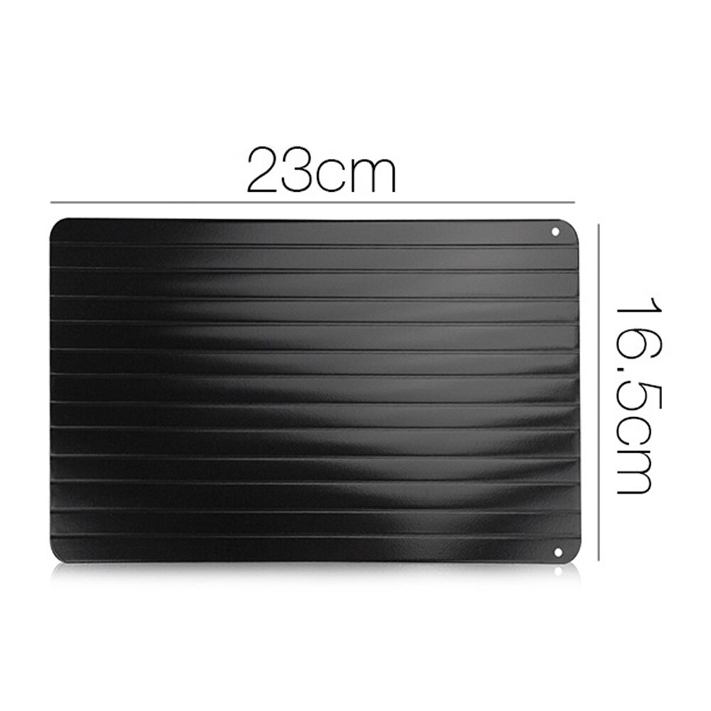 Fast Defrosting Tray Thawing Plate Portable Quickly for Food Defrost Meat Kitchen DNJ998: S