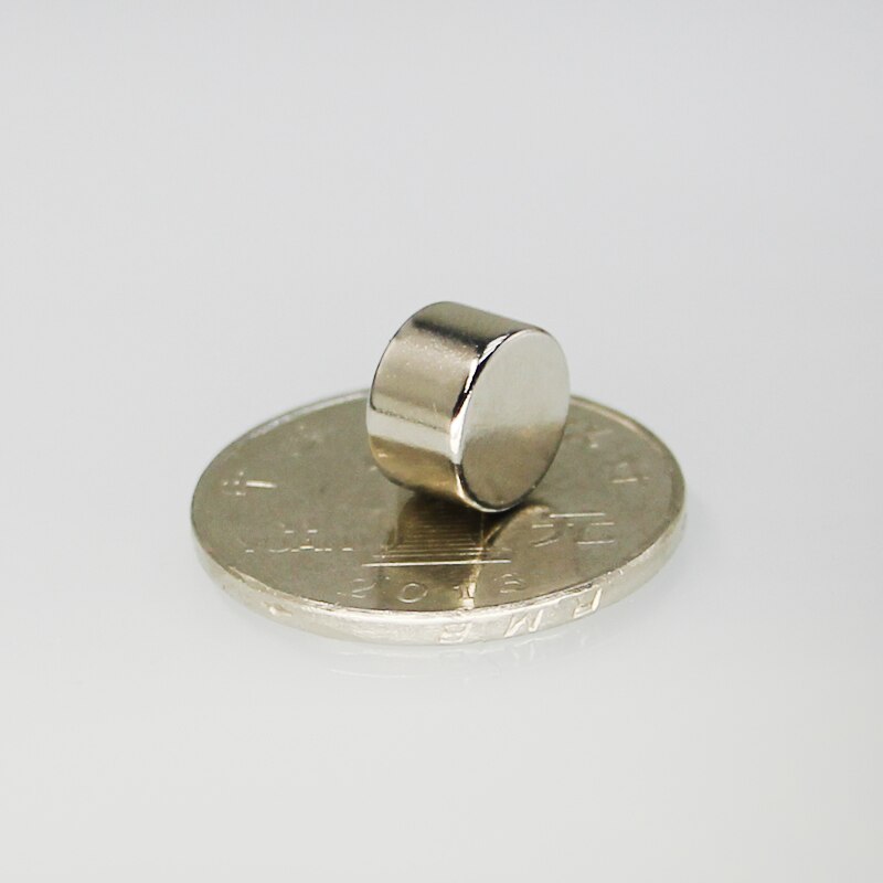 Neodym-Magnete N35 - 10mm X 1,5mm, 0,89 Kg Zugkraft - 20 Stück Packung Für Kunst, Modellbau & Handwerk
