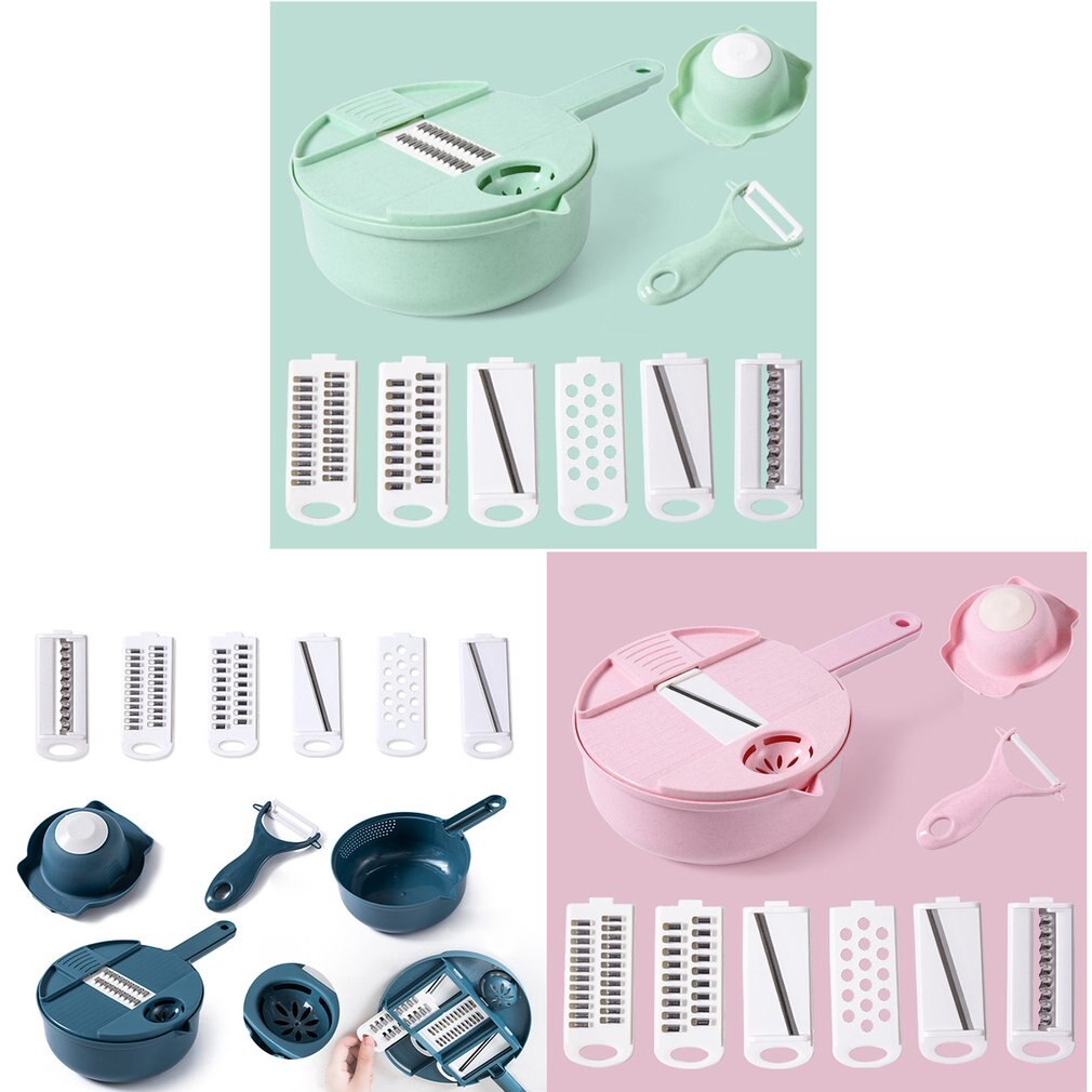 1 Set Multifunctionele Groentesnijder Aardappel Handleiding Shredder Slicer Home Kitchen Wortel Rasp Rasp