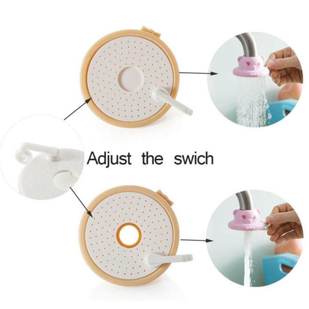 1Pc Waterbesparing Apparaat Splash Douche Badkamer Kraan Anti T Cartoon Keuken Tap Douchekraan Extenders