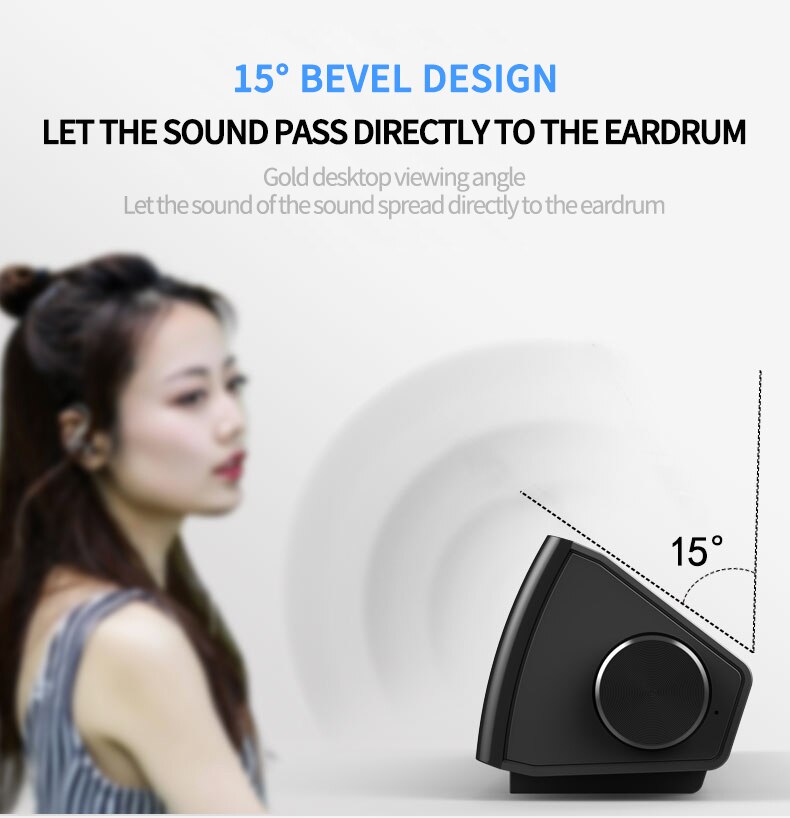 Computer Speakers Wireless Bluetooth Speakers Subwoofer Soundbar TV Bass Surround Sound Box for PC Laptop phone Tablet MP3 MP4