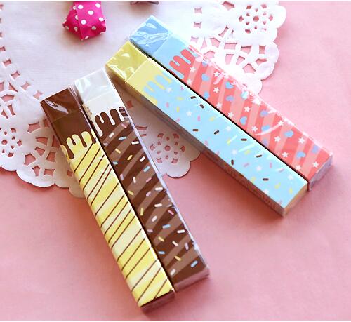 Gomas de borrar para lápices de dibujos animados, goma de borrar, material de oficina, escuela, suministros de aprendizaje para niños (ss-a886), novedad, Serie 6, 1 unidad: A