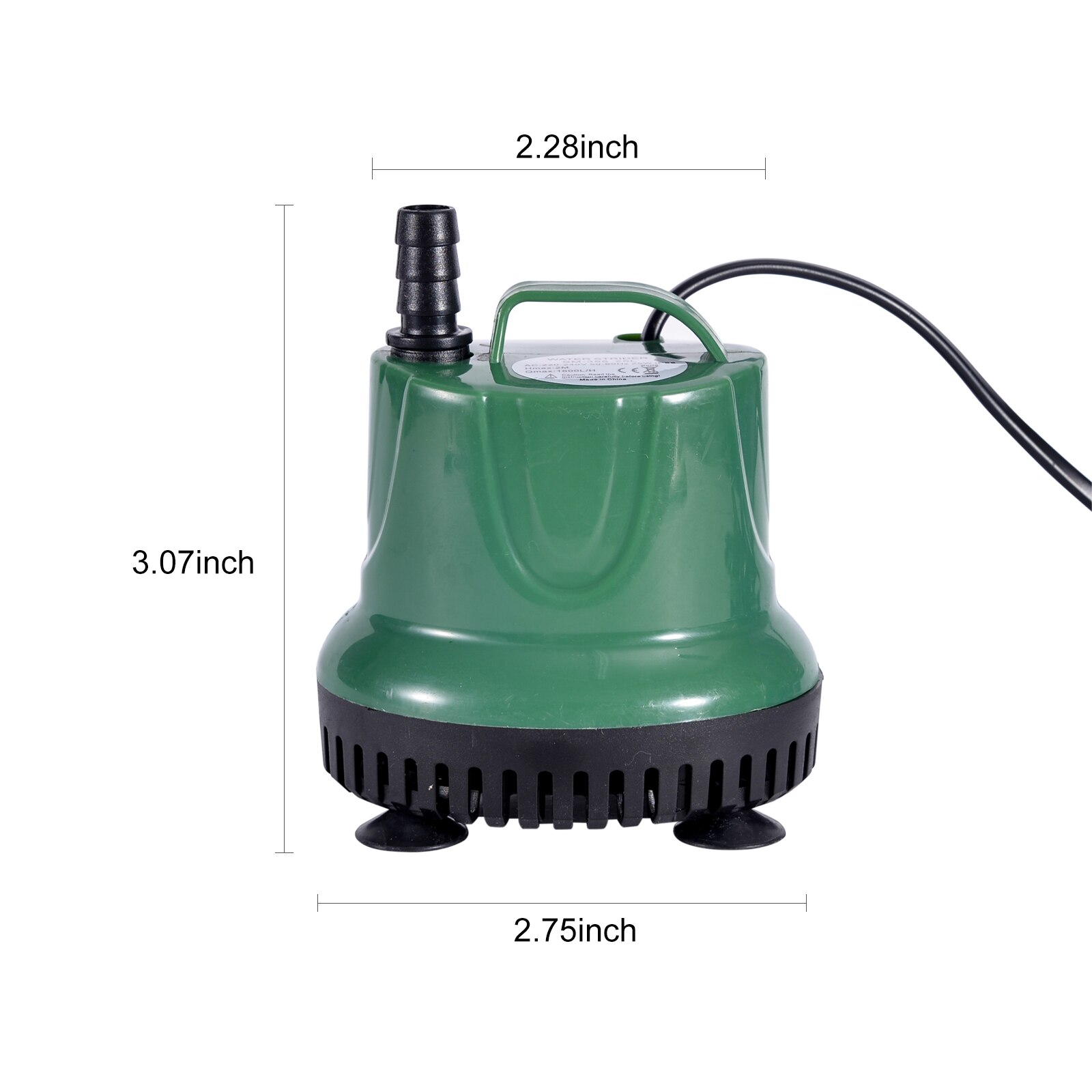 10W 460L/H Submersible Water Pump Mini Fountain Pump Ultra Quiet Waterproof Water Pump for Aquarium Fish Tank Pond Water