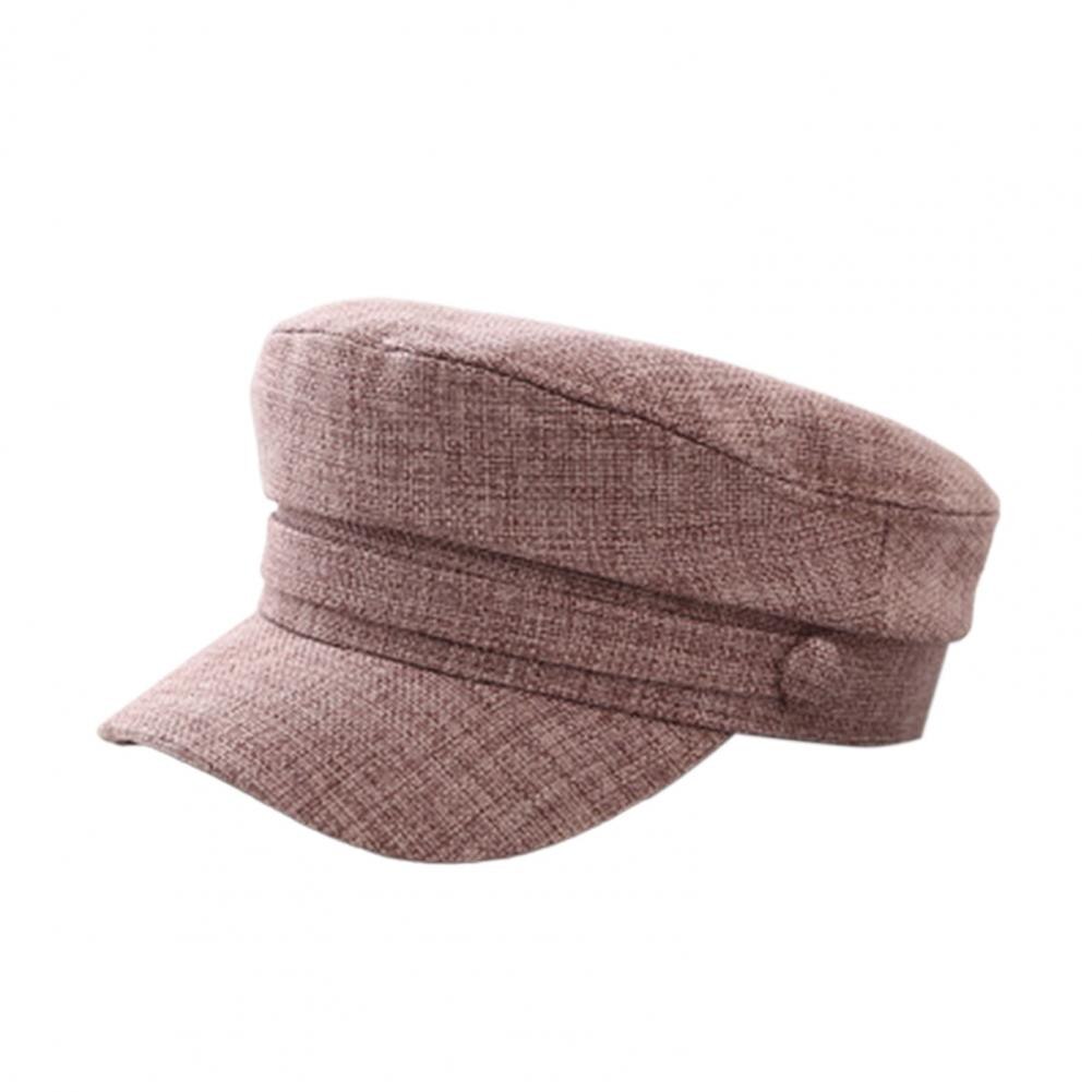 Béret confortable en Polyester pour femmes, chapeau à 8 panneaux, à la , pour la photographie: Rose