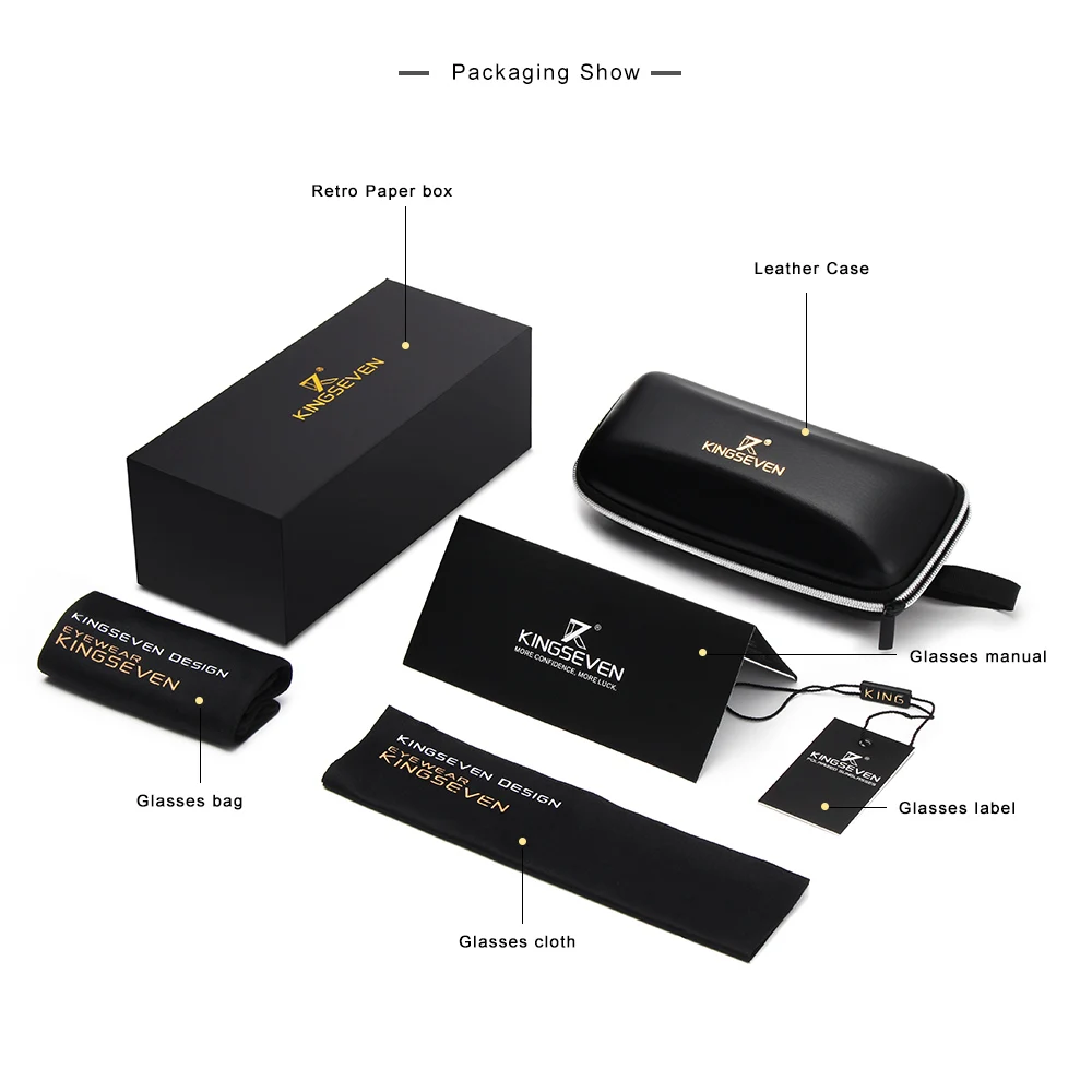 KINGSEVEN 2025 Trend Runde Sonnenbrille Polarisierte Männer Sonnenbrille UV400 gotisch Steampunk Stil Männlich Anti-Blendung Spiegel Objektiv