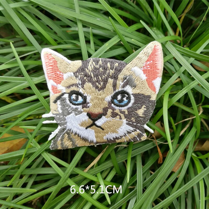-Melt Kat Kleding Sticker Accessoires Tassen Hoeden Decoratie Gat Patchen En Decals Borduren Patch