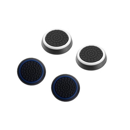Cubierta de palanca de pulgar, cubierta de Joystick para Sony PlayStation Dualshock 3/4 PS3 PS4 Slim Pro Xbox One 360, controlador de Switch Pro: White Blue