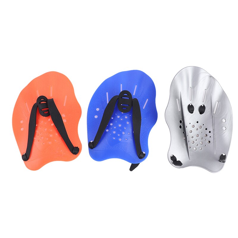 Durable Swimming Paddles Swim Practice Correction Paddling Tools Adjustable Silicone Hand Webbed Gloves