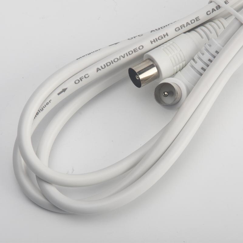 1,5 m/59,06 zoll Digital HD Antenne Für Hohe-definition TV Fernseher/M-TV/STB video Kabel TV Linie