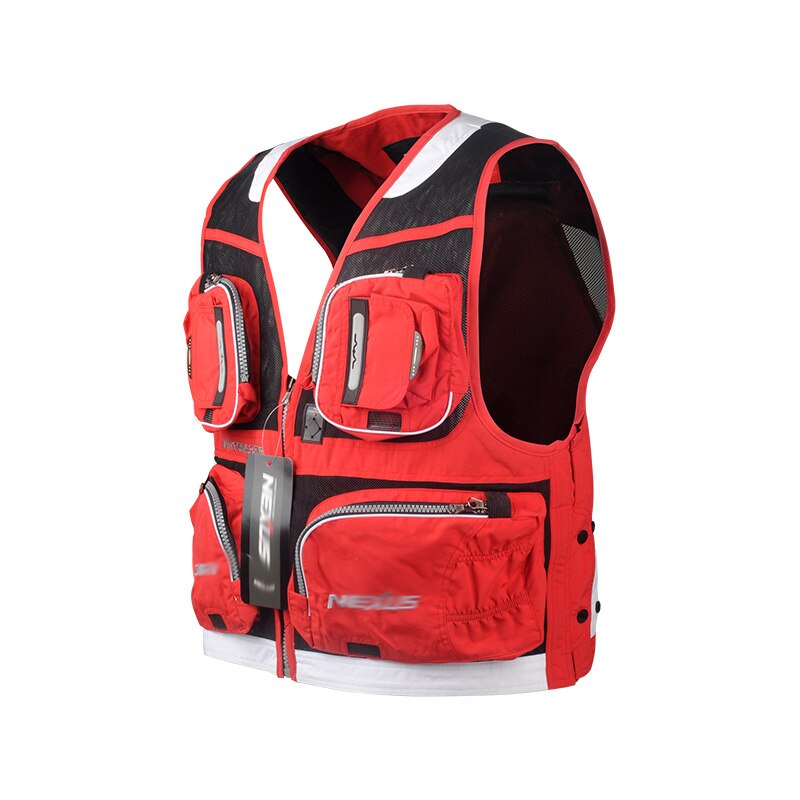 Gilet Durable Multi Poches Légère Sans Manches Gilet De Pêche Chasse Camping Photographie Pour