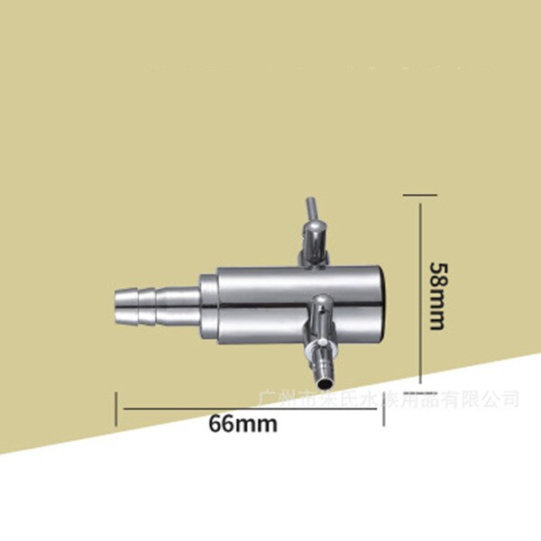 4/8mm akvaarion ilmanjakaja ilmalinja letku ilmavirran jakaja ilmaventtiilin ohjain kytkin ilmajakotukit hanat akvaarion tarvikkeet: C - 2- suuntainen