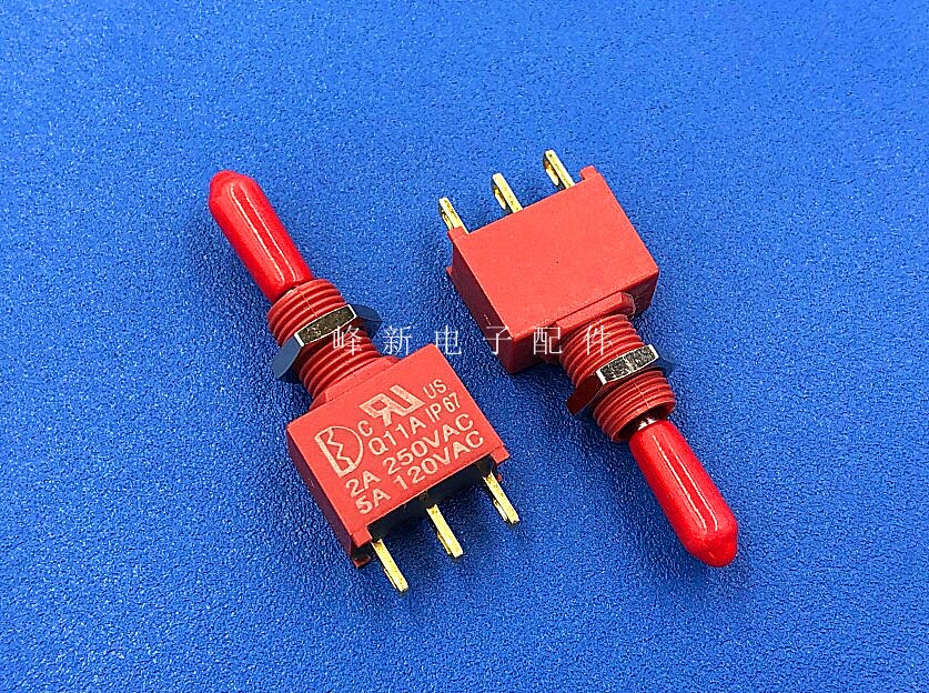 Free freight Q11A IP67 waterproof and dustproof switch with Taiwan plastic set of band 3 3 feet toggle switch toggle switch