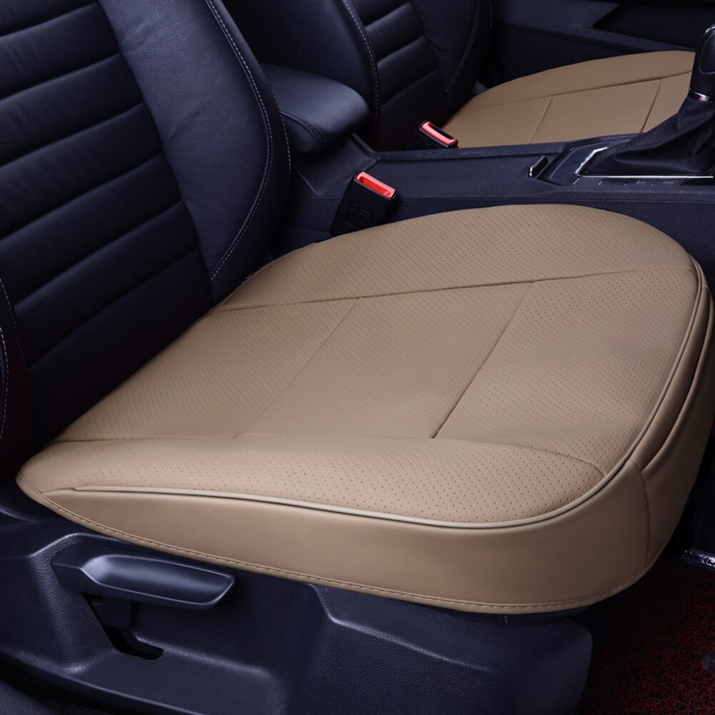 Car Seat Cushions PU Leather Car Seat Cover Car Seat Protector For Car Driver And Passenger Seat Car Accessories: 2