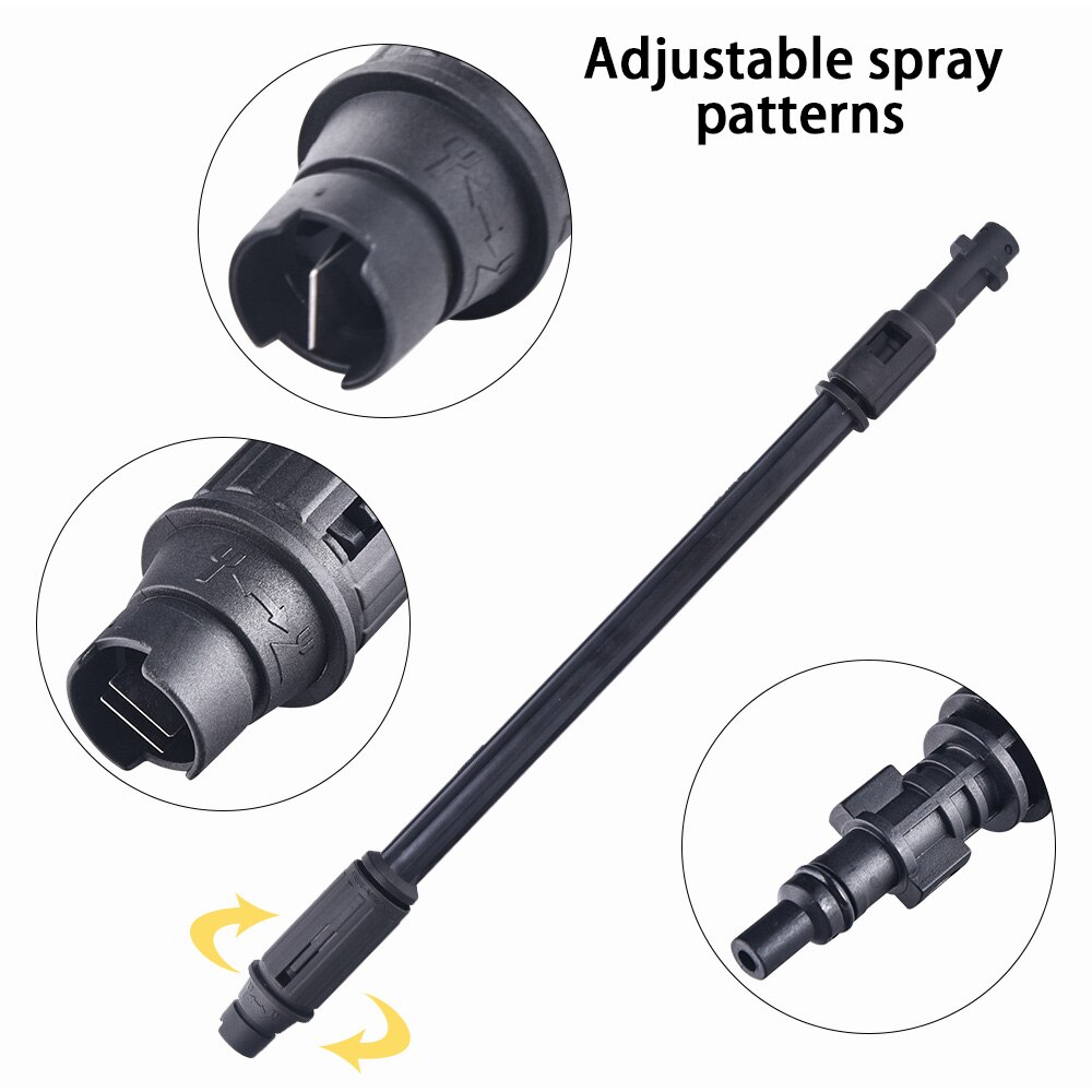 Car Washer Water Spray Gun Jet Lance Rotating Turbo Nozzle High Pressure Cleaner for Lavor / Karcher K2 K3 K4 K5 K6 K7
