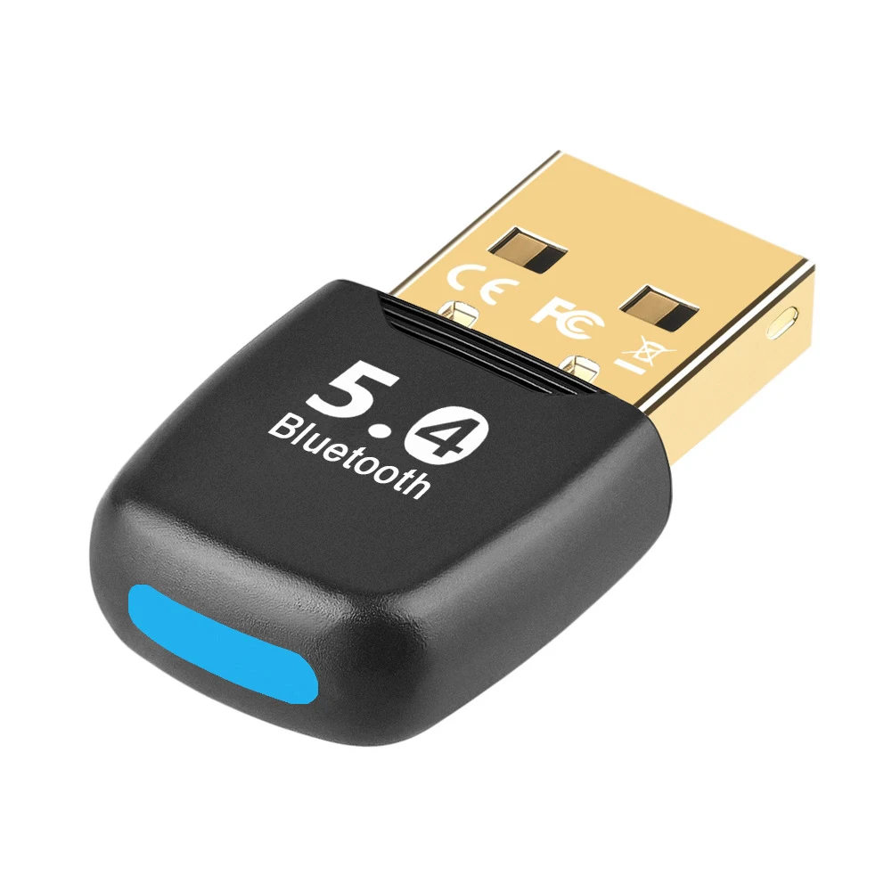 20M Bluetooth 5.4 Adapter Gratis Driver USB Bluetooth Dongle Adapter voor PC Windows 11/10/8.1 Muis toetsenbord Audio Ontvanger