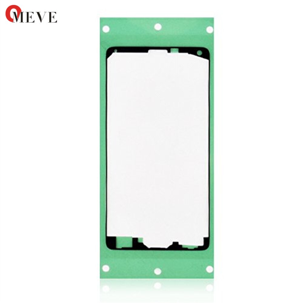 10 pz pre-Taglio Telaio Del Nastro Adesivo per Samsung galassia Nota 4 Nota4 N910F Schermo Lcd Bezel alloggi Doppio -di lato Autoadesivo Adesivo
