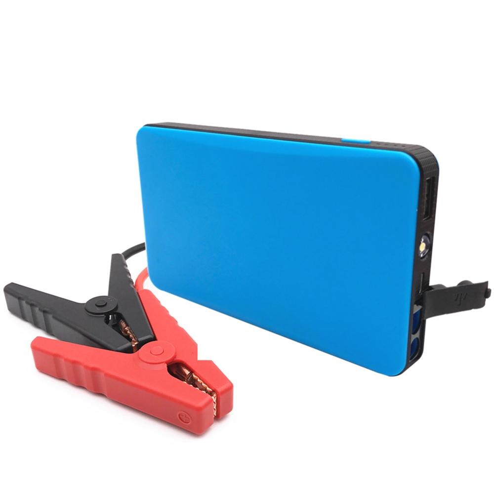 Bärbar mini ultratunn bil startkraft 12v motor batteriladdare booster bil batteri start laddare uppladdningsbar