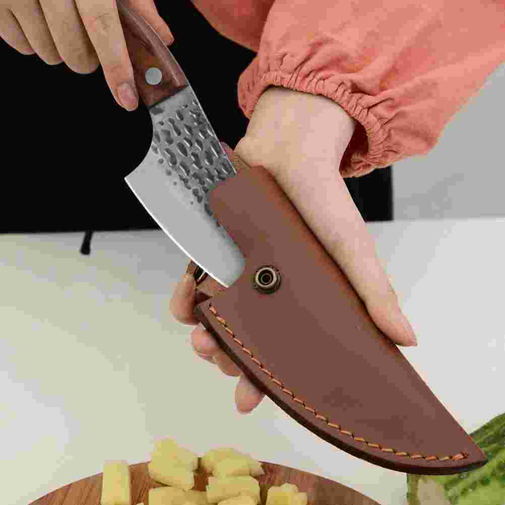 Leather Knives Sheath Decorative Knives Cover Knives Accessories for Home