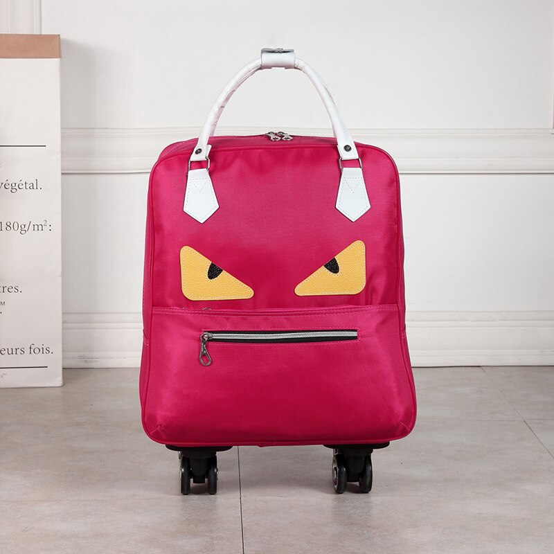Imperméable à l'eau haute oapacité sac de voyage épais Style valise à roulettes chariot bagages dame hommes voyage sacs valise à roulettes Suplies