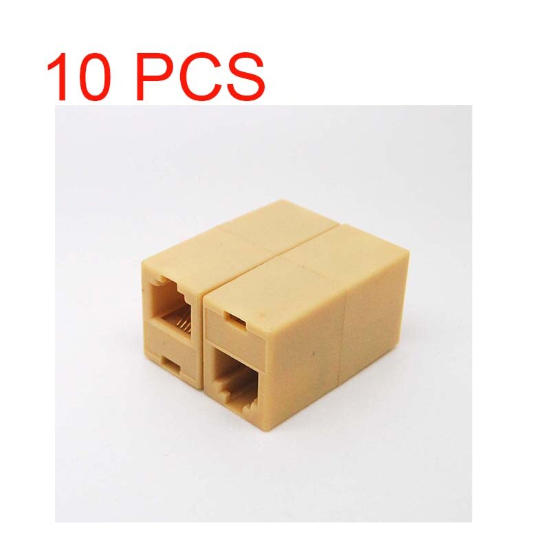 10pcs RJ-11 Phone Line Cable Coupler connector socket adapter ad01