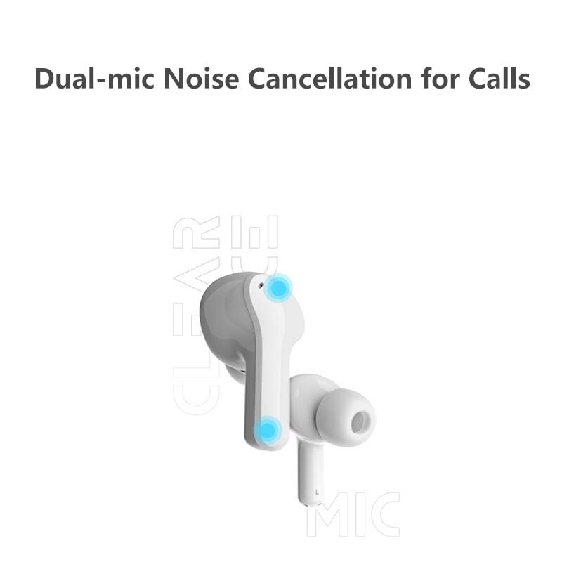 Global Version Honor Choice True Wireless Earbuds TWS Wireless Bluetooth Earphone Dual-microphone Noise Reduction Bluetooth 5.0