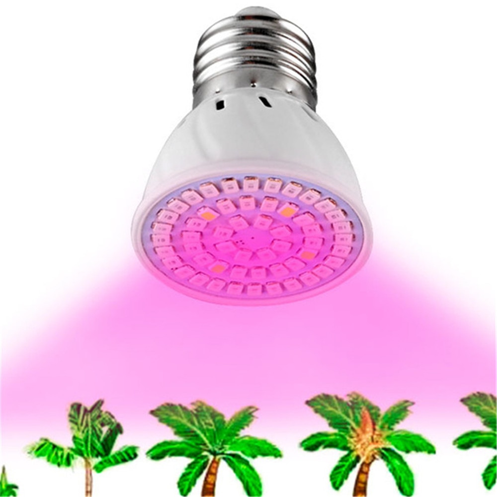 1 PCS Licht Groeien Volledige Spectrum Indoor fitolampa E27 220 V SMD 2835 Voor Zaailingen Planten Phytolamp Lamp Voor planten Verlichting