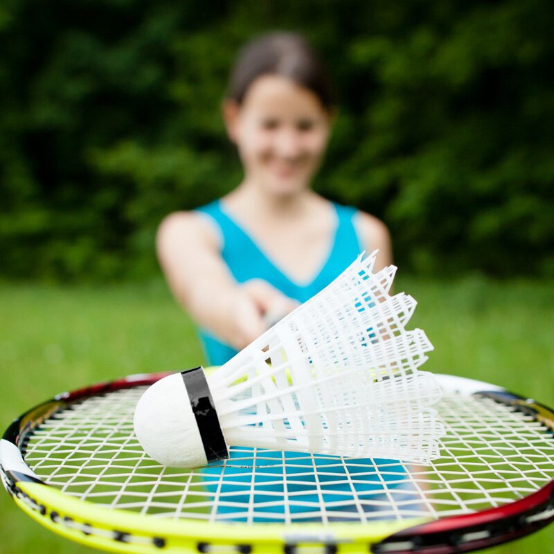 Volantes de bádminton de nailon con gran estabilidad, durabilidad, pelotas de entrenamiento deportivo para interiores y exteriores, subventa