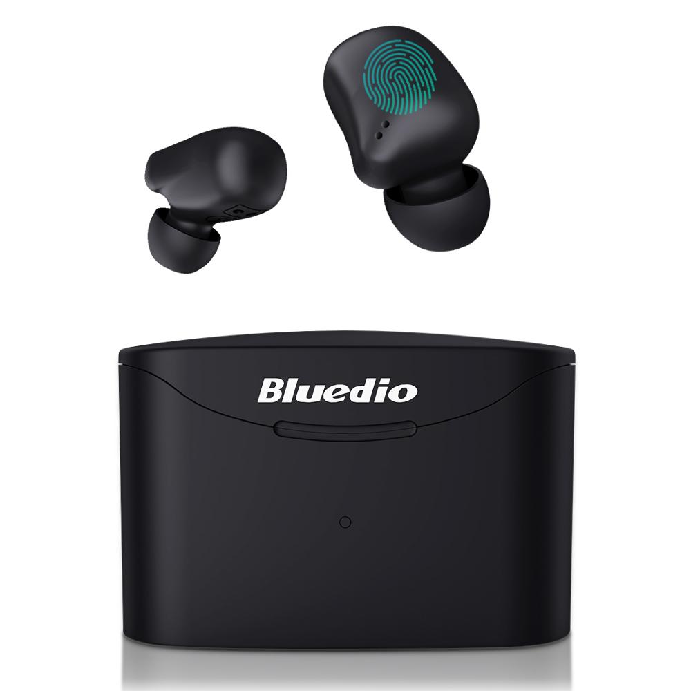 Bluedio Elf2 Tws Vingerafdruk Touch Bluetooth Koptelefoon Hd Stereo Draadloze Oordopjes Sport Koptelefoon Bluetooth Waterdichte IPX6: Default Title