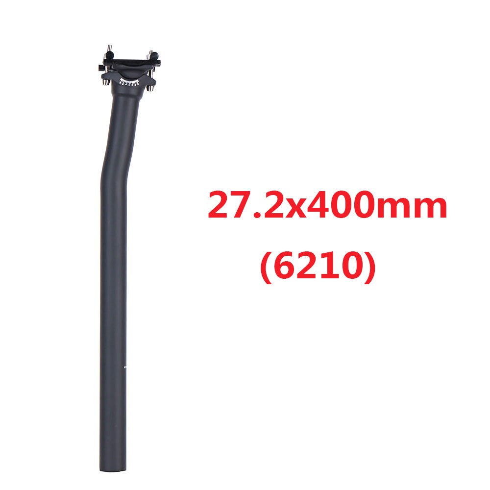 ELITA-tija de sillín de fibra de carbono para bicicleta de montaña, ligera, 27,2/31,6x350mm, 125g