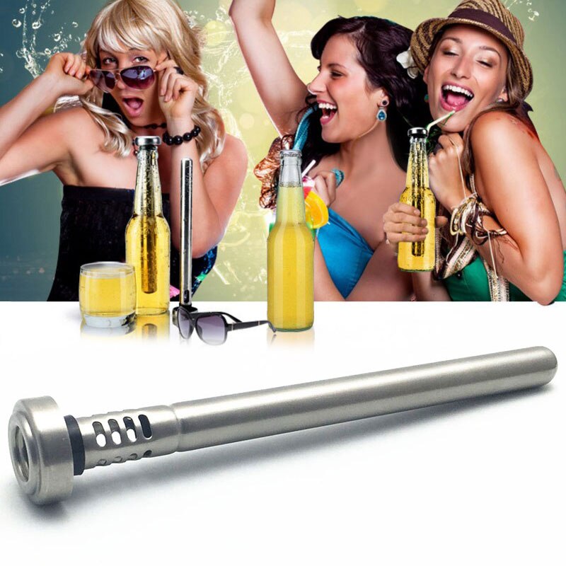 Draagbare Nuttig 304 Rvs Bier Wijn Koelen Stok Handig Koeling Drank Stok Bar Thuis Handig