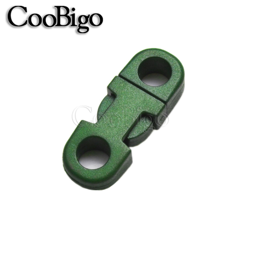 10 pçs fivela de liberação lateral de plástico mini paracord pulseira clipe fecho para câmeras cinta coleiras pet mochila acessório diy colorido: Multicolorido