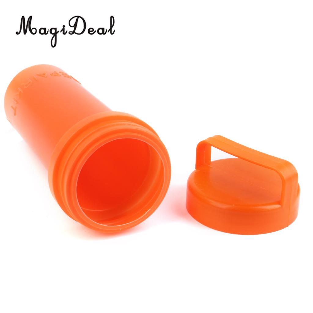 Magideal Marine Duurzaam Pvc Reparatie Kit Container Emmer Voor Kajak Opblaasbare Rubberboot Oranje Vissen Yacht Rubberboot Accessoires