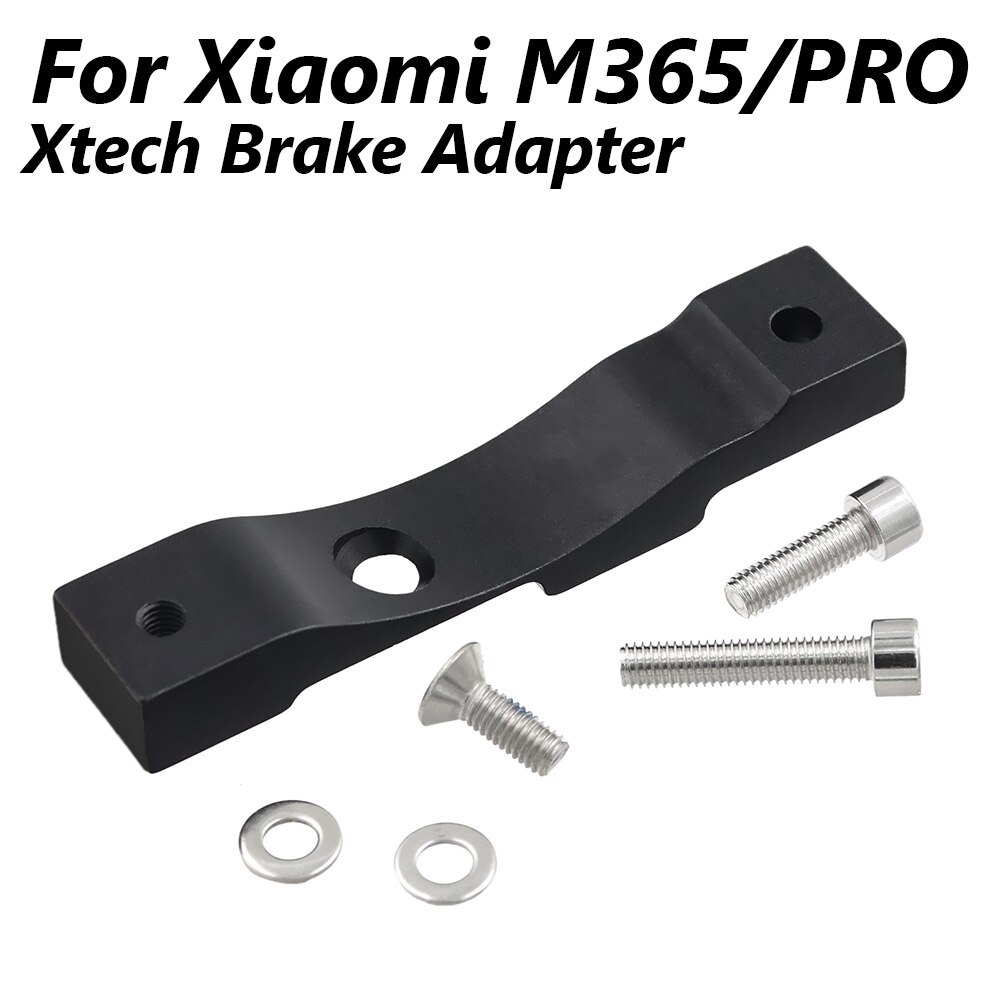 Zoom xtech  hb100 aluminiumslegering hydraulisk bremse til xiaomi  m365/ pro elektrisk scooter opgradere  m365 skivebremser med adapter: M365 adapter