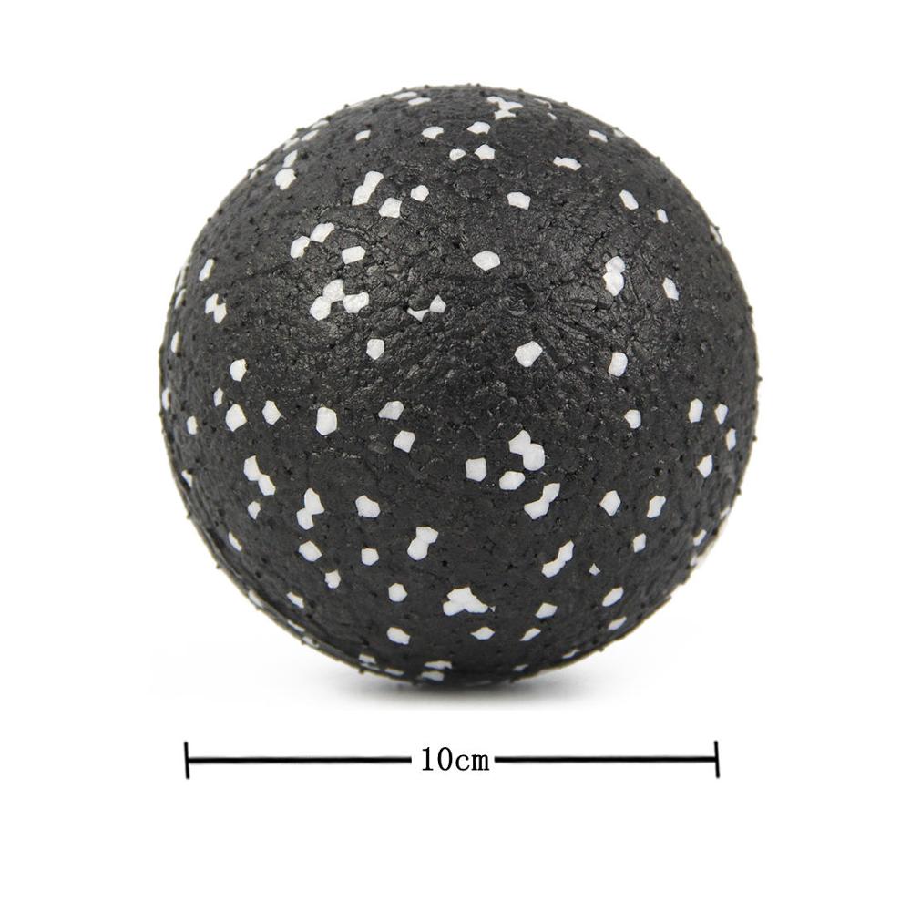 Massage Roller Double Massage Ball Lacrosse Ball EPP High Intensity for Muscle Recovery Release Trigger Point Therapy: BlackWhite10cm