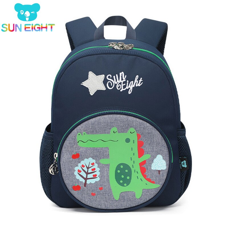 Zon Acht Cartoon Baby 2-5 Jaar Oud Schattige Little Kid Tas Kind Rugzak Tassen School Nylon Tassen mooie Tollder Rugzak