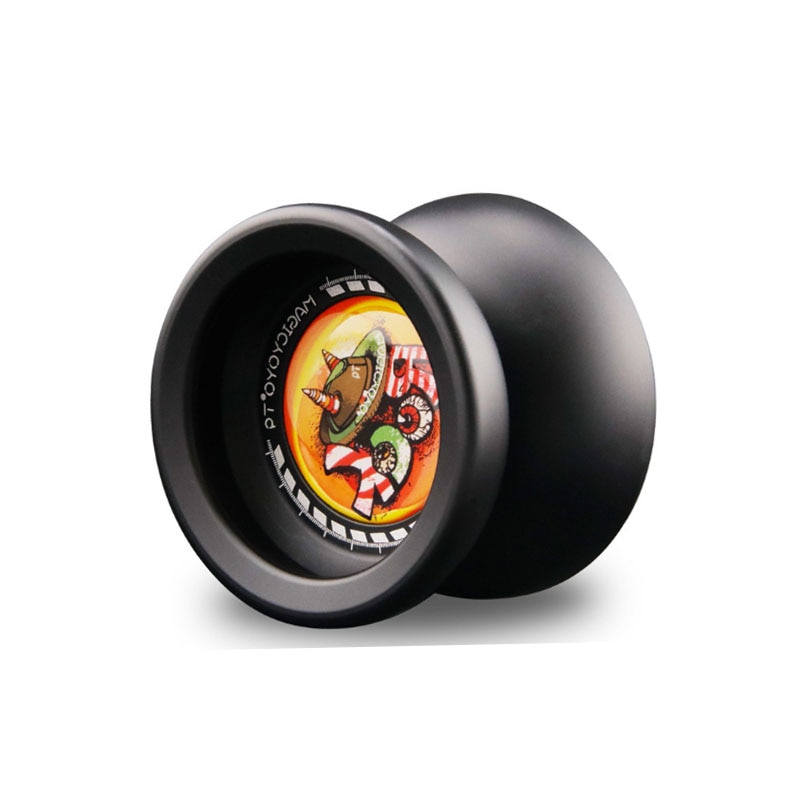 T9 Magic Yoyo Professionele Geavanceerde Legering Jojo Verantwoordelijk Speelgoed Met Lager Tool + 3 Stuks Yoyo String + bearin Voor Beginners Learner