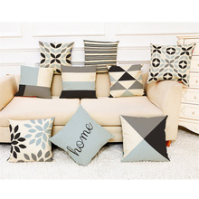 Kussen 4A145 Home Decor Kussen Eenvoudige Geometrische Throw Kussensloop Kussen B1