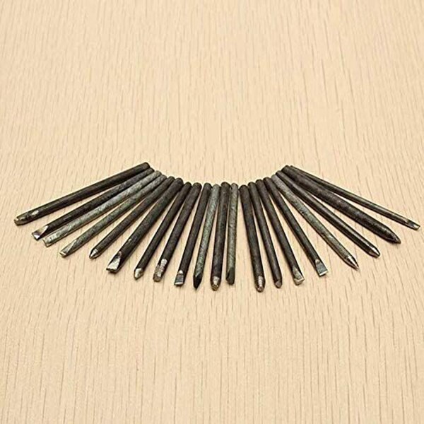 Leather Marking Carving Flower Chisel Tools DIY Stamp Punch Work Punches Jewelry Flower Steel Metal Stamp Mold