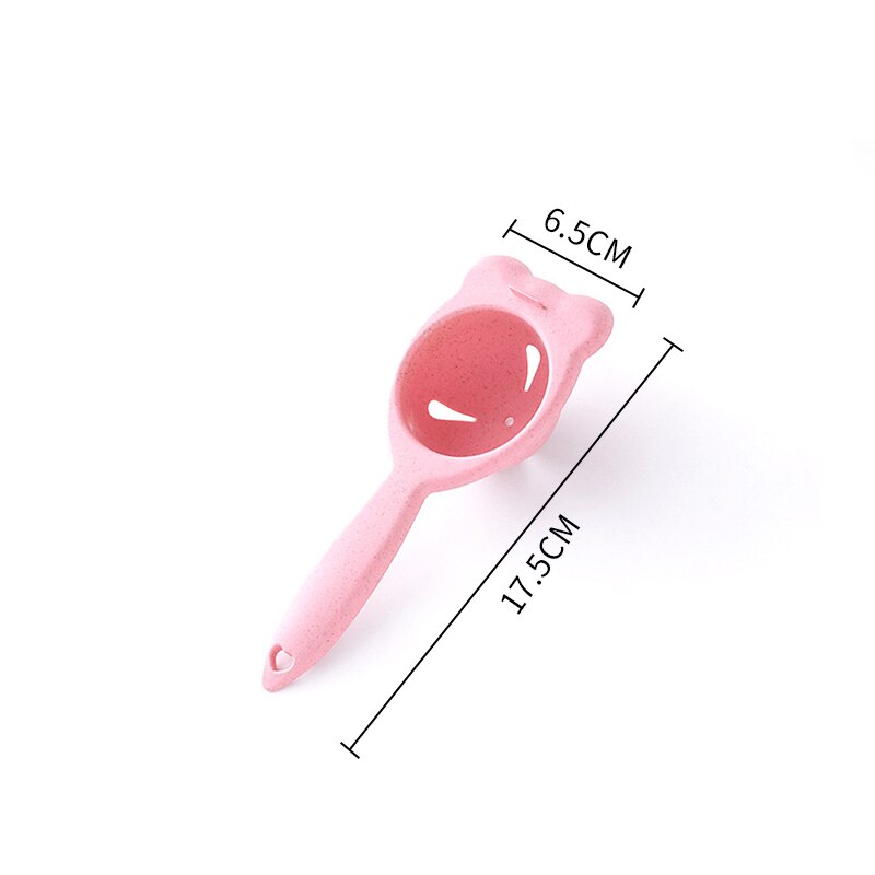 Uovo di plastica Separatore DIYYolk Vagliatura per Uso Domestico Bianco D'uovo Tuorlo Filtro chef di Cucina Sala Da Pranzo Cucina gadget Uova, Utensili E Accessori: rosa