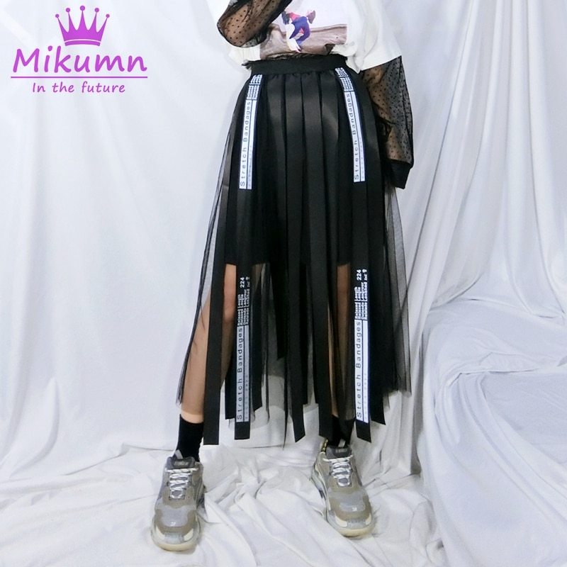Harajuku Rok Punk Stijl Vrouwen Hoge Taille Rok Gothic Streetwear